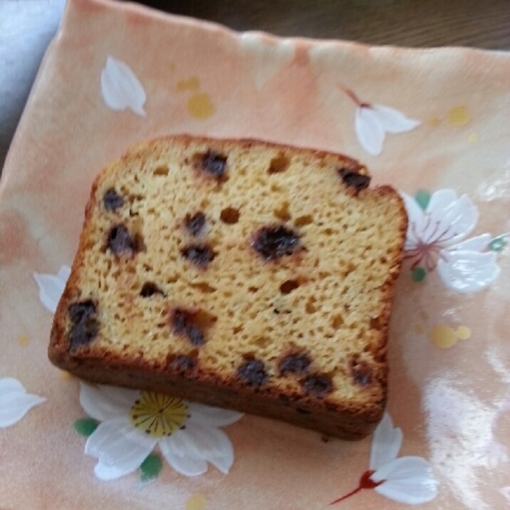 きなことチョコチップのおからケーキ